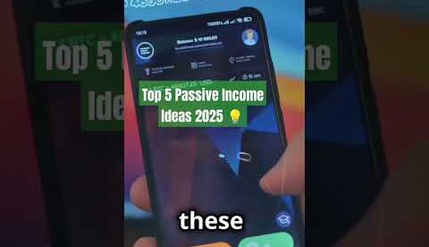 Top 5 Passive Income Ideas for 2025 and 2026! Full Length Video Bottom Right ↘️